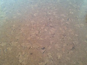 Cork flooring